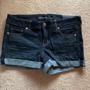 American Eagle Midi Jean Shorts